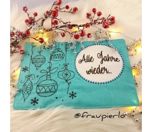 Stickserie ITH - Mug Rugs Weihnachten